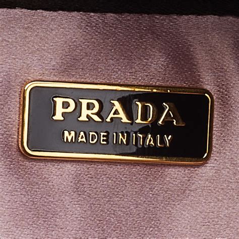 Prada Nappa Gaufre Leather Clutch 